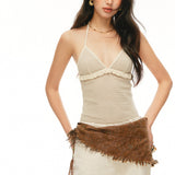 I've Seen Pennida Vacation Breeze Knitted Jersey Sling Suit Women's Summer Half Dress