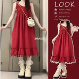 Avocado Green Knitted Hollow Thai Soleni Dress Woman Summer Seaside Holiday Summer Dopamine Skirt