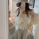 You White Butterfly Bee Buds Leth Vest Women With Sleeveless Tops Can Wear Commuting Models