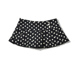 Hottie Sexy Wave Point Skirt Short Skirt Anti-Light Slim Slim Waist Half-Dress 100-Fold Skirt New