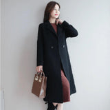 New Hair Coat Coat Woman New Coat In The Spring And Autumn Long-Term Large-Size This Sub-Korean Version Of Loose Coat Woman