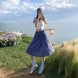 26 Trend| Spice Girls Wear Dopamine Folding Skirt Skirt + Corset A-Word Umbrella Skirt
