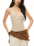 I've Seen Pennida Vacation Breeze Knitted Jersey Sling Suit Women's Summer Half Dress