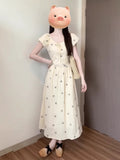French Rag Bubble Sleeve Dress Women's Summer 2025 New Niche Temperament Beautiful Dress