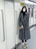 The New Hairy Coat Of The Gray Coat Woman 2026 Autumn And Winter, The Design Of The Coat Feels Small Han Family Hepburn Wind Thicker