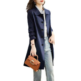 Women's Long-Term 2025 Spring And Autumn New Fashion Trend Temperament Loose Thin And Windwear Women's Clothing