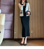 Duviet Evergreen Half Dress Medium Long Knitted Half-Dress