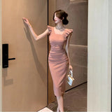 French Niche Design Sling Skirt Women's New Summer Feeling Tight-Body Hip Dress Trend