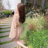 Soft Clouds R-Shirts Light And Knitted Coat Soft Lazy Outside