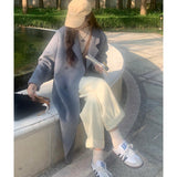 Oatmeal Haired Women 2025 Autumn And Winter 2025 New Korean Version Of Loose Medium And Long Burst Hair Coat