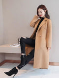 New Hair Coat Coat Woman New Coat In The Spring And Autumn Long-Term Large-Size This Sub-Korean Version Of Loose Coat Woman