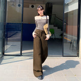 26Ss | 2026 Spring/Summer New Denim Retro Trousers Are Thin And Comfortable Babes Moaning Lazy
