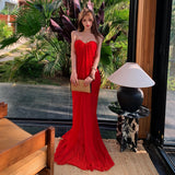 Romantic Braided Cross-Band Adjustment Red Mowing Light Wedding Dress Dress Dress Dress