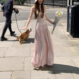 Amants Sakura Island Love - Elegant Silk Sheep Hair Lace / Folding Skirt