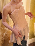 Powder Mist Artisanal Brocing Early Spring Fairy Gas Hand-Washing Body To Take The Shell Chest-Shaped Tsets Woman