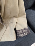 Old Money Wind Colliding With The Collar Trench Coat Women's Autumn 2025 New Retro Casual Temperament Long-Term Jacket