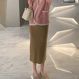 Duviet Evergreen Half Dress Medium Long Knitted Half-Dress