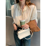 Korean Blogger Retro Simple Slip Velvet Folded V-Neck Cardigan Outside Vest + Wooden Ear Tie Shirt