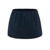Wind Retro Red A-Dress Girl Summer New Hot Girl Thin Short Skirts Anti-Light Short Skirt