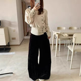 The Collar Irregular Niche Design-Sensitive Slanted Door Slimming Inside A Coat French Retro Striped Shirt For Women