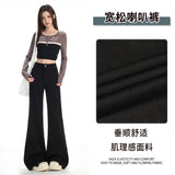 Muscular Micro-Tamps YKK Simple Style Small Man Does Not Stick To The Leg Micro-Thorns Denim Trousers Lengthen Pattern