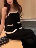 COCO Static Luxury Thousands Of Gold Black And White Comfort Zone ~ Simple Luxury Elegant Color Small Fragrance Series