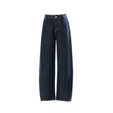 26Ss | 2026 Spring/Summer New Vintage Loose Lazy With Comfortable Knife Denim Pants