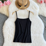 New French Retro-Faded Knitted Sling Dress For French Retro-Dense Knitted Dress