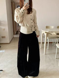 The Collar Irregular Niche Design-Sensitive Slanted Door Slimming Inside A Coat French Retro Striped Shirt For Women