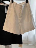 Explosion ~ Thin Small A Version Of High-End Sense Linen Suit Wide-Legged Shorts Women Thin
