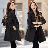 Windcoat Women's Long-Term 2026 Spring And Autumn New British Wind Small Man With Ocean Gas Thin Waist Coat Woman
