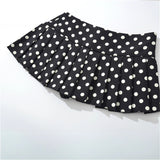 Hottie Sexy Wave Point Skirt Short Skirt Anti-Light Slim Slim Waist Half-Dress 100-Fold Skirt New