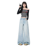2026 New || Do Old Cat Must Be Wrinkled | Loose Broad-Legged Jeans Small Jeans Wide-Legged Trousers