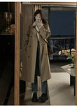 Windy Women 2026 Spring And Autumn New Korean Small In The Long Coat Temperament British Style High-End Coat