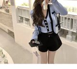 [Paris Love Song] Expensive Feeling Hit The Color Metal Buckle 4 Sets
