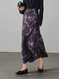 Special Counter Quality 2025 Spring New Fashion Retro Elegant High-Waist Thin Print Leopard Print Skirt Female Dress