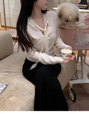 Autumn And Winter Mate Group / Tie All Clothes Tie And Fishtail Skirt Wool Knitwear Half Skirt