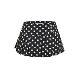 Hottie Sexy Wave Point Skirt Short Skirt Anti-Light Slim Slim Waist Half-Dress 100-Fold Skirt New