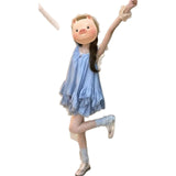 Korean Gentle First Love Slings Women Summer Photo Small Dress Mori With A Small Cute A-Word Dress