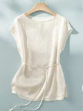 2026 High-End Luster Shiny Dress Dress Women's Summer Thin Temperament Collar Short-Sleeved Top