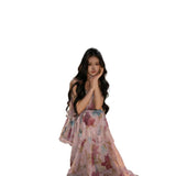 College Style Art Students Wearing Broken Lace Sling Dress Women's Spring And Summer Beautiful Cake Dress