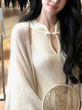Lazy Shawl Dress With Shawl Dress In Autumn Design Of Fishtail Cheongsam Knitted Dress