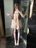 Spring And Summer New Dress Chic Beautiful Fairy Dress Small Birthday Dress Super Good-Looking Popular Women's Dress