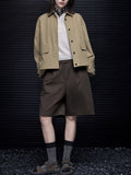 Qaqi Short-Case Work Jacket Women's Autumn 2025 New Products Relaxed Leisure Simple And High-End Feeling