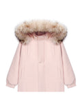 Lp Snow Suit! Popular Return To The Field & New Pink Fabric Wool All-Fectred Heavy Industry Coat