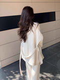 Weaving Cloud Warm Woven High Luxury Cashmere Rabbit Wool Wool Yarn Heavy Real-Eding Flowering Shirt Knitted Series Set