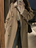 Windy Women 2026 Spring And Autumn New Korean Small In The Long Coat Temperament British Style High-End Coat