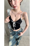 Milk Want To Hit The Color With Sexy V-Neck Small Sling Girl Summer Body Set On The Sleeveless Vest Outside The Hottie Top