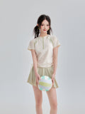 Wow New Edgy Sport Split Swimsuit Fashion Tennis Style Student Skirt Flat Angle Swimming Suit Bolisi 2570