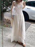 Lihua Floating Dream Cold Beauty God Exquisite Lace Tian Silk Embroidery Sling Skirt Dress Dress Woman